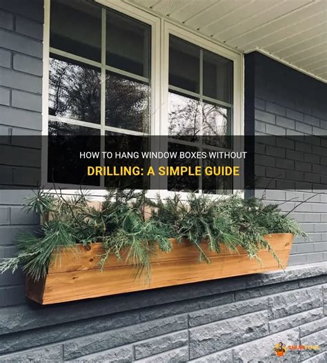 how to hang window boxes on steel siding|hang window boxes without drilling.